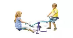 Balansoar Metalic Rotativ Copii See Saw Plum imagine