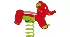 Balansoar pe arc pentru copii Elefant, HDPE, cu prindere pe beton KBT imagine