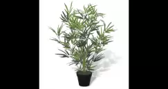 Bambus artificial cu ghiveci 80 cm imagine