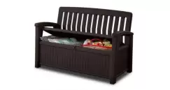 Banca cu spatiu depozitare Patio Keter,maro imagine