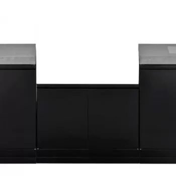 Bucatarie de exterior dulap fara gratar, contine modul chiuveta si modul cu blat de lucru Grandhall K0GK-01 imagine