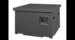 Capac pentru masa patrata neagra imagine