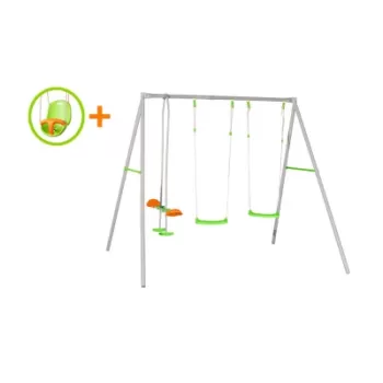 Complex de 3 leagane Paulo pentru 4 copii imagine