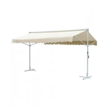 Copertina cu structura independenta, crem, 600 x 300 cm imagine