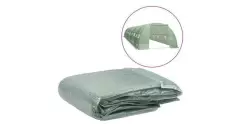 Copertina de rezerva pentru sera (32 m?), verde, 400x800x200 cm imagine