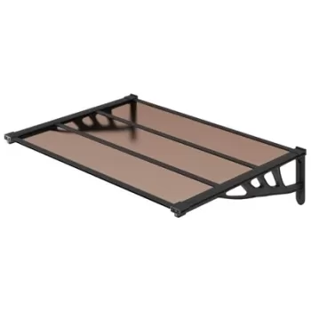 Copertina de usa, negru, 122x90 cm, policarbonat imagine