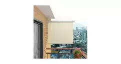 Copertina laterala multifunctionala terasa, 150 x 200 cm, crem imagine