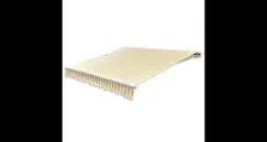 Copertina marchiza, 3 x 2,5 m, Galben/ Alb (nu include scheletul) imagine