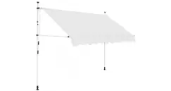 Copertina retractabila, actionare manuala, 300 cm, crem imagine