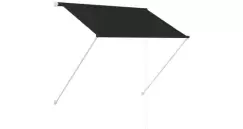 Copertina retractabila, antracit, 150 x 150 cm imagine