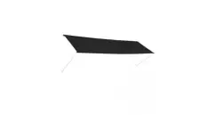 Copertina retractabila, antracit, 400 x 150 cm imagine