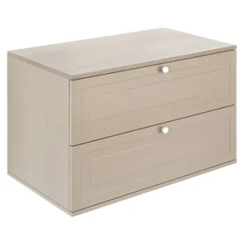 Corp lavoar 2 sertare SANTORINI lungime 80 latime 46 inaltime 54 gri imagine