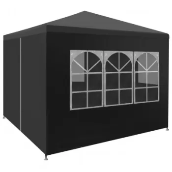 Cort de petrecere, antracit, 3 x 3 m imagine