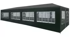 Cort de petrecere, verde, 3 x 12 m imagine