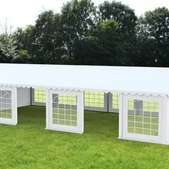 Cort evenimente 6x12 economy, alb imagine