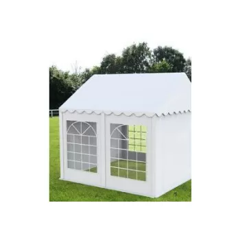 CORT EVENIMENTE ECONOMY 3 x 3 M,PVC ALB imagine