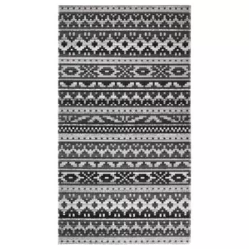 Covor de exterior, gri inchis, 115x170 cm, tesatura plata  imagine