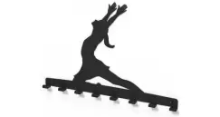 Cuier metalic BALERINA -model 4009 Negru imagine