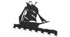 Cuier metalic CORABIE -model 4017 Negru imagine