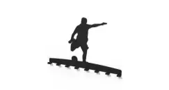 Cuier metalic FOTBALIST -model 4036 Negru imagine