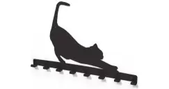 Cuier metalic PISICA-model 4011 Negru imagine