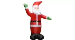 Decoratiune Craciun Mos Craciun gonflabil cu LED-uri IP44, 4,5 m imagine