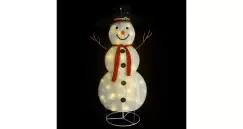 Figurina om de zapada decorativ Craciun LED tesatura lux 180 cm imagine