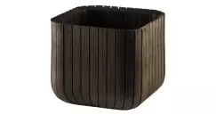 Ghiveci Cube Planter L Maro-Auriu imagine