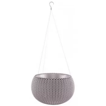 Ghiveci suspendat Cozies S Gri-Violet imagine