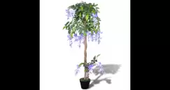 Glicina artificiala cu ghiveci 120 cm imagine