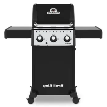 Gratar CROWN 310 (2022) BROIL KING lungime 118,1 latime 58.4 inaltime 116.8 negru cu gri imagine