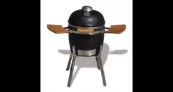 Gratar Kamado cu afumatoare din ceramica 81 cm imagine