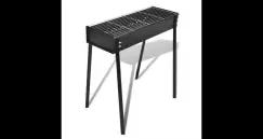 Gratar patrat pe carbuni, 75 x 28 cm imagine