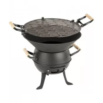 Gratar pe carbuni grila din fonta 35 cm Activa 10300 imagine