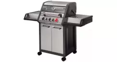 Gratar pe gaz, 3 arzatoare inox, arzator infrarosu, grile fonta, Enders Monroe Pro 3 SIK Turbo 837633 imagine