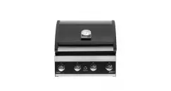 Gratar pe gaz cu 4 arzatoare din inox, incastrabil, gratare din fonta, Grandhall Premium GT4 K04000305A imagine