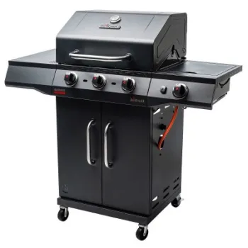 Gratar pe gaz din inox Char-Broil Performance Power Edition 3, grile din fonta, sear burner, TRU-Infrared 140988 imagine