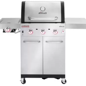 Gratar pe gaz din inox Char-Broil Professional Pro S 3, grile din fonta, sear burner, TRU-Infrared 140920 imagine