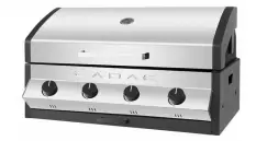 Gratar pe gaz din inox incastrabil Cadac Meridian 4 arzatoare imagine