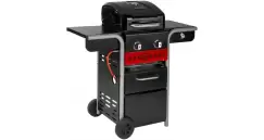 Gratar pe gaz si carbuni hibrid Char-Broil Gas2Coal 2.0 210 2 arzatoare 140924 imagine