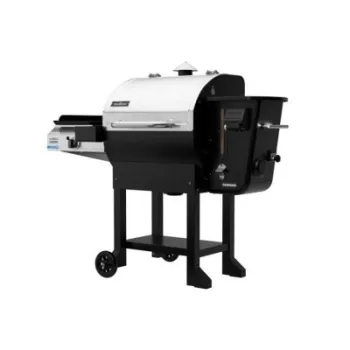 Gratar pe peleti Woodwind 24 inci Camp Chef functie WIFI CC-PG24CLCE cu Arzator lateral Sidekick CC-PG14EU imagine