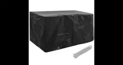 Husa mobilier de gradina 8 ocheti 180 x 70 x 90 cm imagine