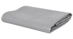 Husa mobilier gradina 650 g/m? 4 x 4 m gri imagine