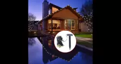Instalatie de Craciun cu LED-uri Albe imagine