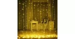 Instalatie de Craciun Model 6001 Perdea Ploaie 384 Leduri 8/1m imagine