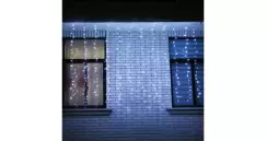 Instalatie de Craciun Model 9110 Perdea Flash 240 Leduri 3/3m imagine