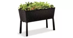 Jardiniera cu picioare EASY GROW Antracit imagine