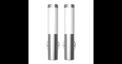 Lampa de exterior din otel inoxidabil 2 buc imagine