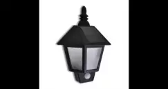 Lampa solara de perete cu senzori de miscare imagine