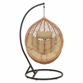 Leagan balansoar de gradina BOWL bej imagine